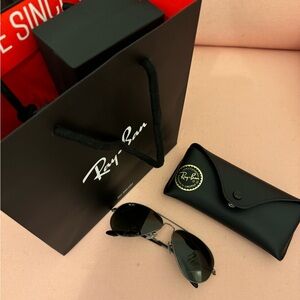 New ray ban aviators